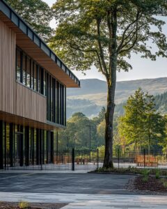 Modern Eco-building for student wellbeing